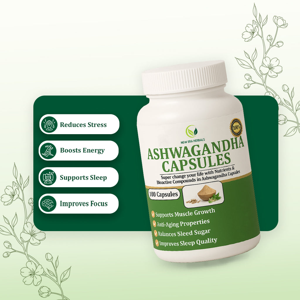 Ashwagandha Pills Jar