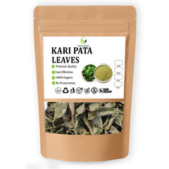 New Era Herbals Kari Pata dried curry leaves in a resealable pouch