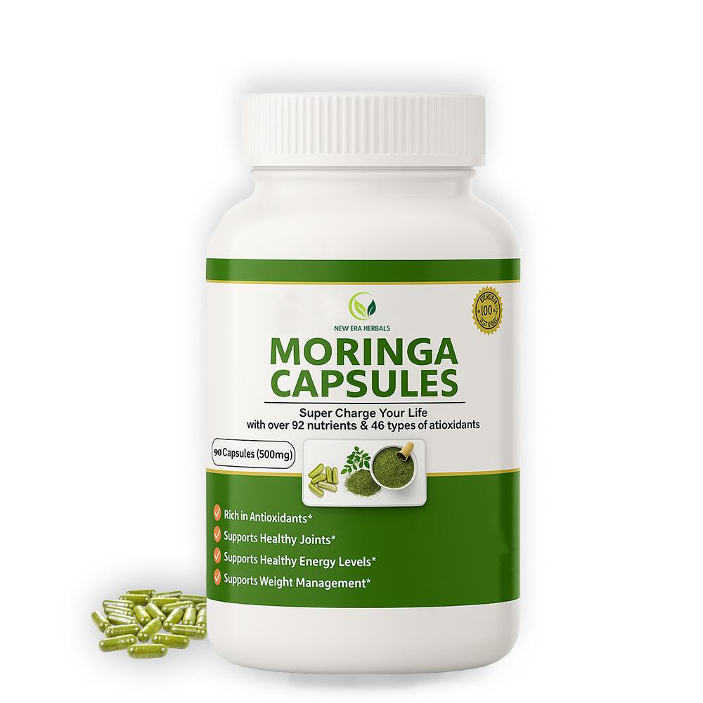 Moringa Capsules Jar